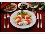 Tomato with Mozzarella Cheese